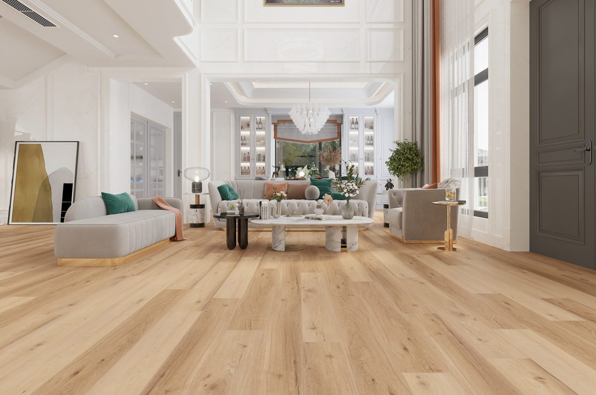 Lions Indoor Delight Homewood Waltz SPC flooring in a room setting